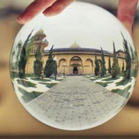 Bola De Cristal K9 Feng Shui 30mm/40mm/50mm Esfera Mágica Para Decoración De Hogar Y Bodas Adorno De Ventana Y Fotografía Regalo De Cumpleaños - details 2