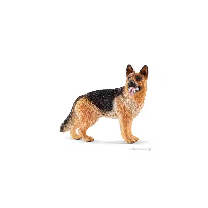 Figura Realista Schleich Pastor Alemán - Ideal para Niños - 1