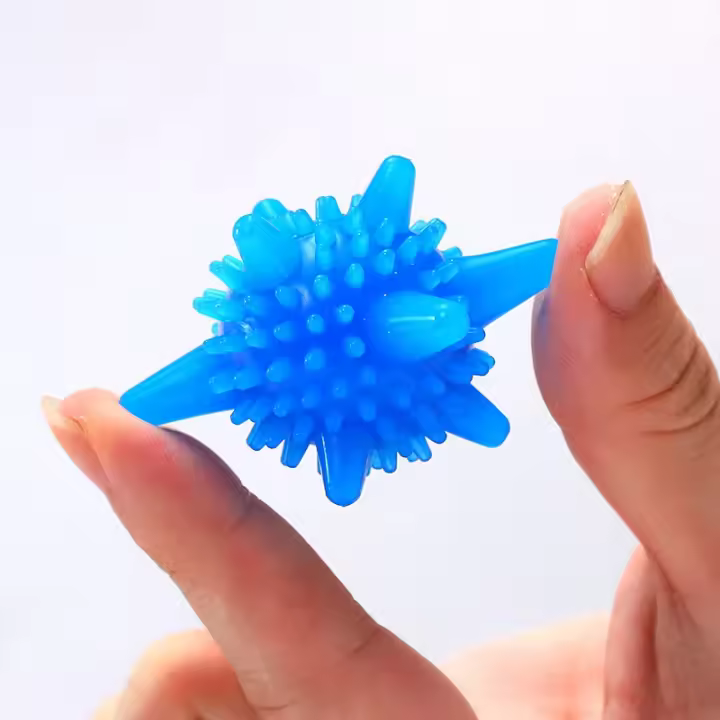10PCS/5PCS Pelotitas De Lavado Reutilizables Para Máquina De Lavado Eliminador De Pelusa Para Ropa Bolas De Lavado Anti-nudo Para Secadora PVC - 1