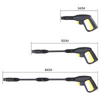 Pistola De Agua De Alta Presión Con Extensión Para Limpieza De Coche Compatible Con Lavadora De Alta Presión - details 2