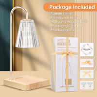 Lámpara Calentadora De Velas Con Timer Para Aromaterapia Y Decoración Moderna De Hogar Y Dormitorio Luz De Cera Retro Control Remoto - details 28