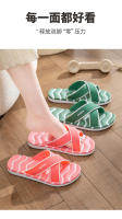 Pantuflas De Verano Para Hombre Slides Planos Moda Verde Pantuflas De Casa Nocturnas Antideslizantes Para Baño Unisex - details 9