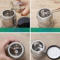 Juego De Limpieza De Joyas Jarra Para Limpieza De Diamantes Vaso De Limpieza De Vidrio Portátil Y Seguro Para Bolas Collares Anillos - details 7