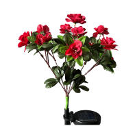Luces Solares LED Impermeables De Flor De Azalea Para Jardín Patio Decoración De Camino Luz De Paisaje Exterior Regalo Decorativo Mejor - details 4