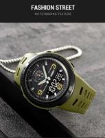 Reloj Deportivo Digital SKMEI 1655 Para Hombres Pantalla Dual Impermeable Estudiante Reloj De Pulsera Masculina 1251 Luz Trasera Resistente Al Choque Cronógrafo - details 5