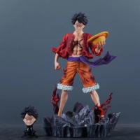 Figuras De Acción One Piece Straw Hat Pirates PVC Luffy Zoro Nami Usopp Robin Sanji Estatua De Escritorio Regalo Para Fans - details 0