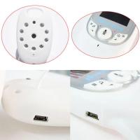 Cámara Baby Monitor, Video Baby Monitor Vigilancia inalámbrica de 2,4 Ghz con sensor de temperatura de visión nocturna: llamada de voz bidireccional clara y fluida para ayudarlo a consolar a su bebé - details 4