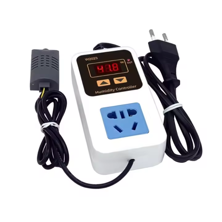Regulador Electrónico de humedad Toma de control de humedad Regulador de humedad de 220 V montado en La Parada - 1