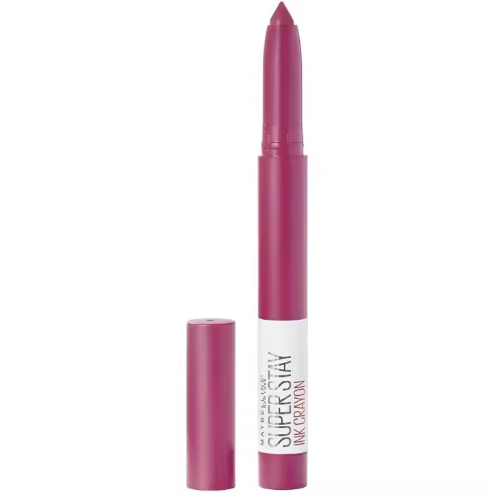 Maybelline SUPERSTAY INK CRAYON 35 Treat - Barra de Labios Pintura Larga Duración - 18 Tonos Mate - Control y Sin Esfuerzo - Hasta 8 Horas - 1