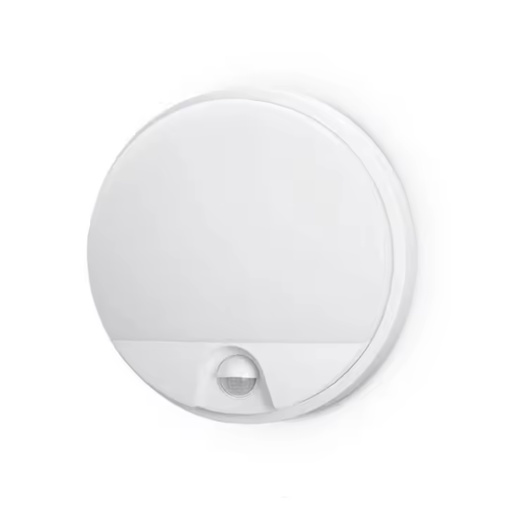 IluminaShop - Plafon de Pared LED Moon 15W Blanco con Sensor de Movimiento IP54 - 1