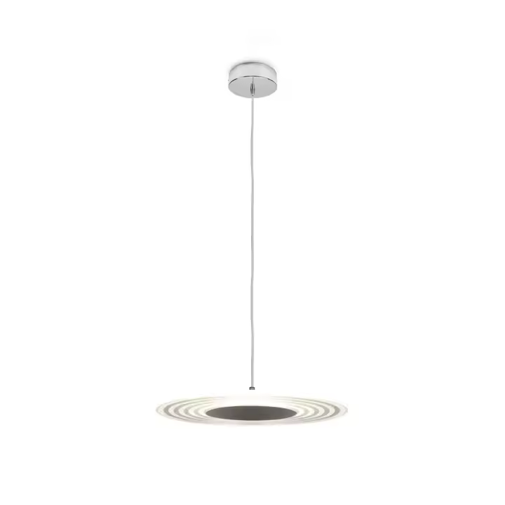 Lámpara de Techo Colgante Led Ufo 1 - 24 W - 3000 K - Long. Max 135cm - Aluminio - AZABAK - 1