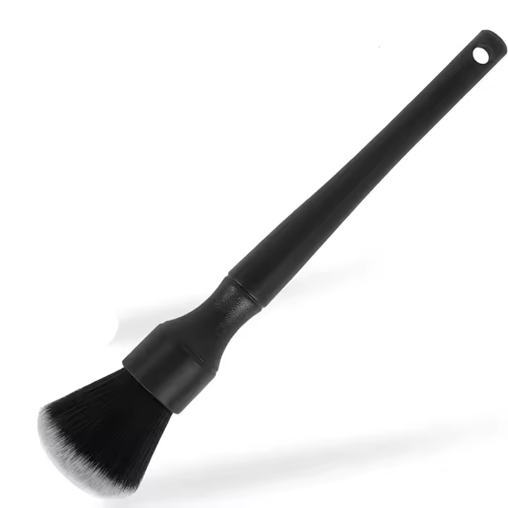 Cepillo De Detalle Para Coche Ultra Suave Para Limpieza De Asientos De Cuero Sintético Pelo De Cerdo Para Interior De Automóviles - 1