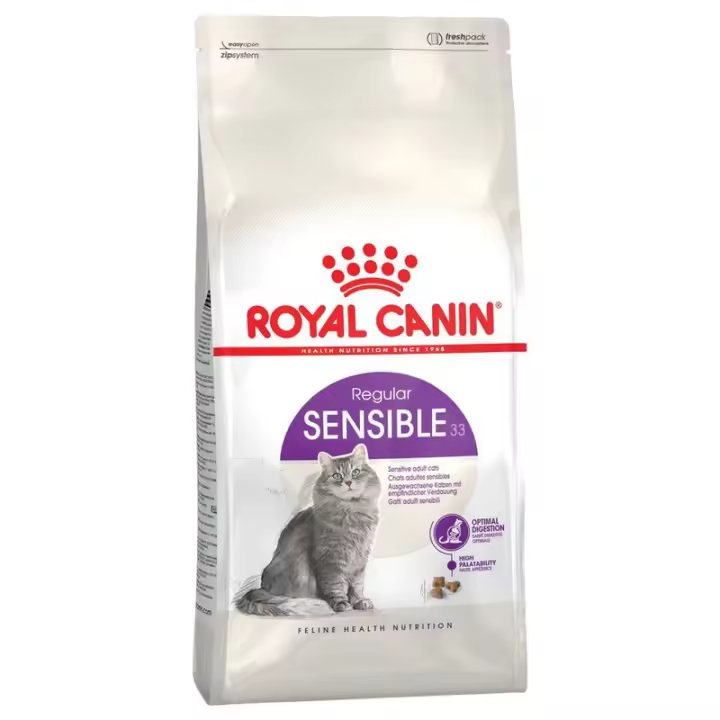 Royal Canin Sensible 33 pienso para gato adulto con sensibilidad digestiva 2Kg - 1