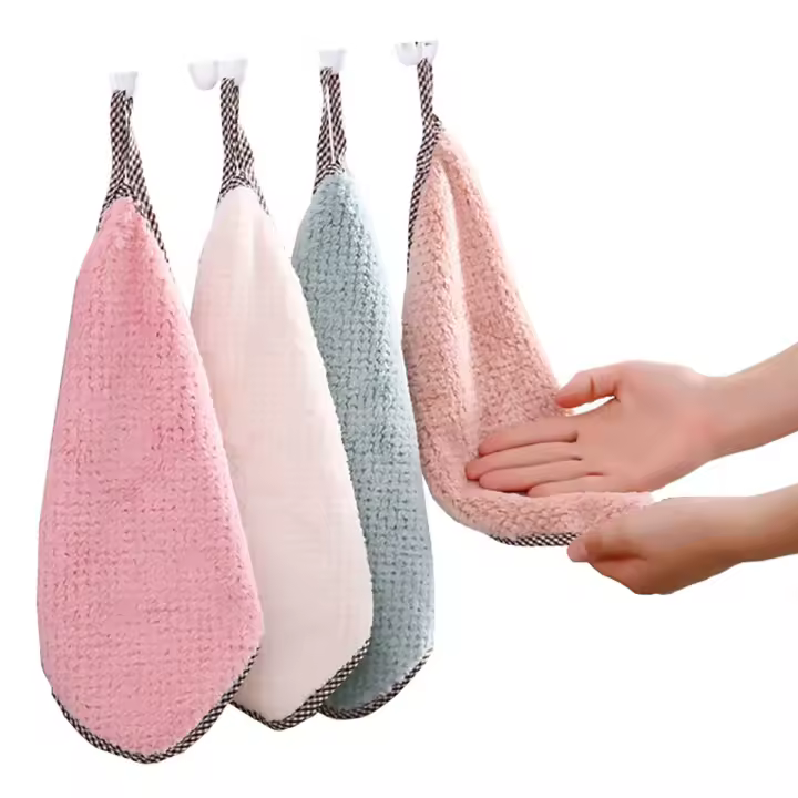 Paños de cocina, juego de 4 paños de cocina, toallas de mano, lavables, respetuosas con el medio ambiente, ultra absorbentes, reversibles para uso múltiple - 1