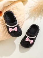 Zapatillas De Hadas Para Niñas Clogs Transpirables Con Accesorios De Lazo Zapatos De Jardín Antideslizantes Para La Playa Zapatillas De Verano Para Niñas - details 26