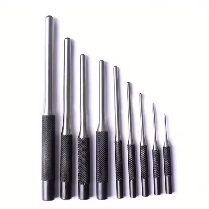 Kit De Herramientas De Martillo 9 Piezas Set De Clavos Redondos De Acero Y Punzón Hueco Para Profesionales Comienzo De Herramientas De Chispa - 1