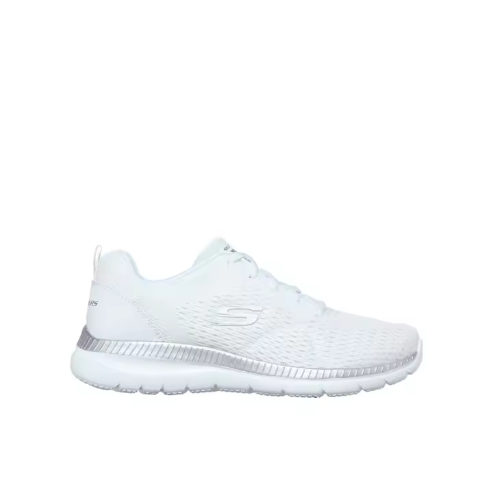 Skechers 12607_WSL Zapatillas deportivas para mujer blancas en textil 84015 - 1