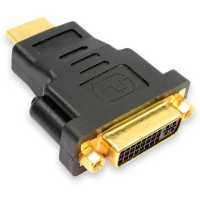 Ociodual Adaptador HDTV Macho a DVI-I 24+5 Hembra Negro M/H DVI-D 24+1 DL Dual Link Convertidor de Señal Video Digital Negro - details 4