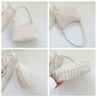 Bolso De Hombro Para Mujer Y Niñas De Gran Capacidad En Color Sólido Bolso De Mano Trendy Casual Bolso De Bajo Del Brazo - details 2