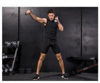 Camiseta De Deporte Para hombreQuick DryTop De gimnasioRunningFitness Con Cuello redondoRopa Deportiva Transpirable Y Cómoda - details 6