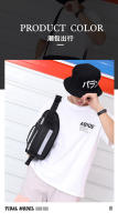 Bolsa De Cintura Para Hombres Antirrobo Con Correa Reflectante Múltiples Funciones Bolsa De Hombro Estilo Casual Material Nylon - details 9