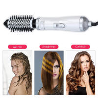 Secador De Pelo Con Cepillo De Aire Caliente Y Rizador 3 En 1 Multifuncional Con Iónicos Para Cabello Adultos ROFAELEC - details 0