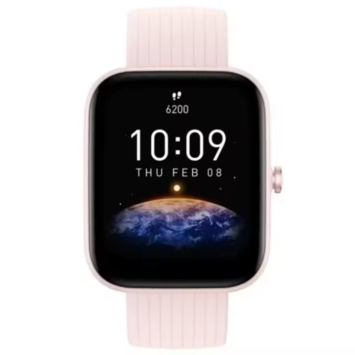 Amazfit Bip 3 Pro Pink - smartwatch - salud, deporte y conectividad - 1