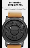 Reloj De Pulsera Masculino PENGAGAR De Acero Inoxidable Resistente Al Agua Y a La Magnetización Con Puntero Scrolls Creativo Caja Incluida - details 5