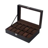 Caja De Relojes Organizador De 20 Slots En Cuero PU Para Hombres Caja De Exhibición De Relojes Regalo Con 61012 20 Espacios - details 15