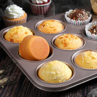Molde Para Muffins Y Donuts Antiadherente Diseños Variados Hornillo De Repostería Herramienta Para Hornear Pasteles - details 1