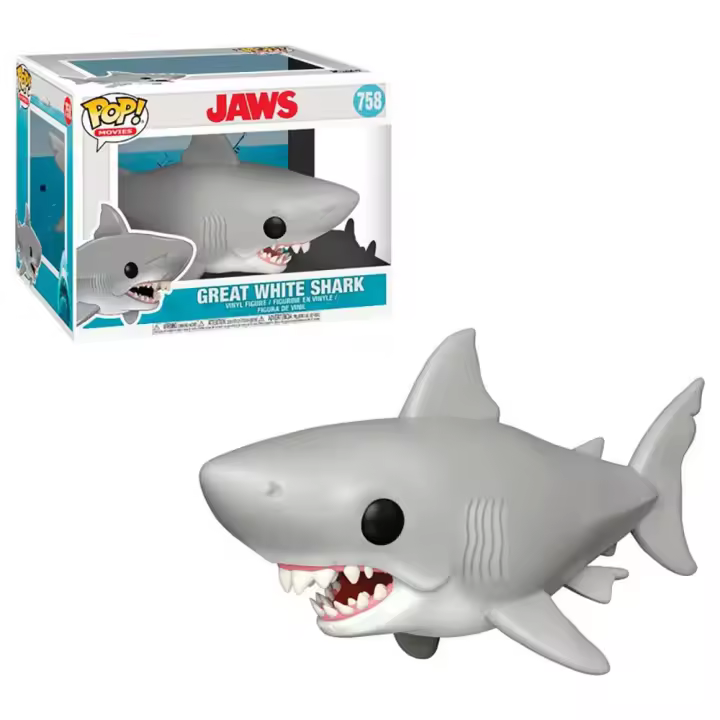 Funko Pop! Figura De Tiburón Blanco Tiburón 15 Cm - 1