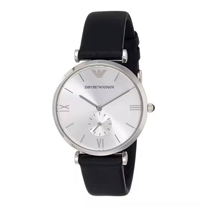Armani Reloj Hombre AR1674 (40mm) Cuero Acero Inoxidable 5ATM - 1