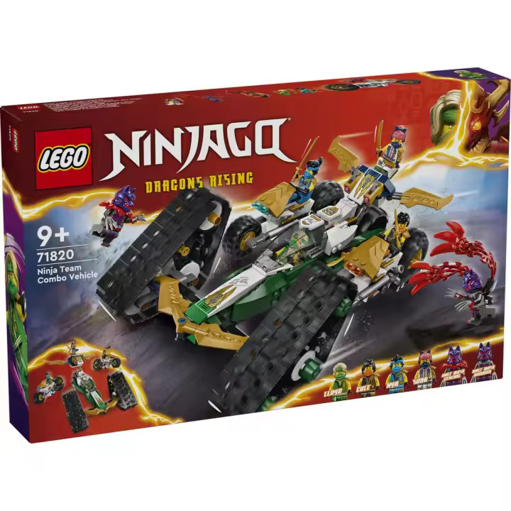 Lego Ninjago Vehículo Combinado del Equipo Ninja 71820 Lego ninjago LEGO - 1