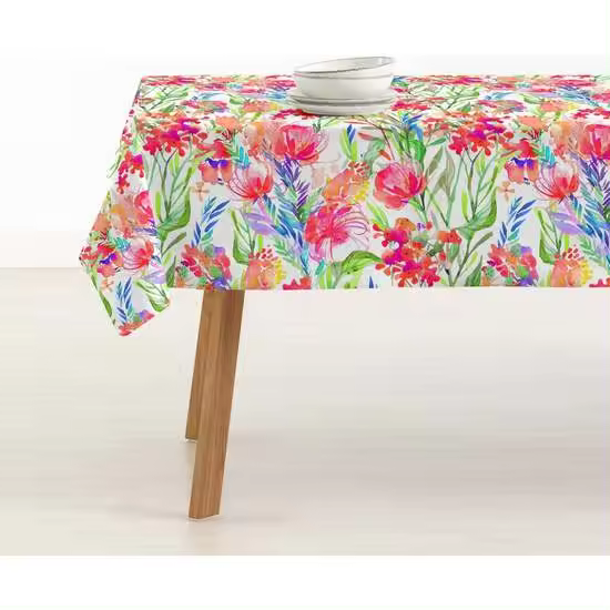 BL BELUM - Mantel Antimanchas Varios Tamaños  - Mantel Tacto Extrasuave Color Multicolor - Mantel 100% Made in Spain Tejido 100% algodón orgánico - Mantel Modelo 0120-399 - 1