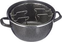 Magefesa Parma - Freidora con cestillo 24cm, 4.7 L, Acero Esmaltado recubrimiento esmaltado, limpieza lavavajillas apta para cocinas de gas, vitrocerámica y gas Fabricada en España - details 2