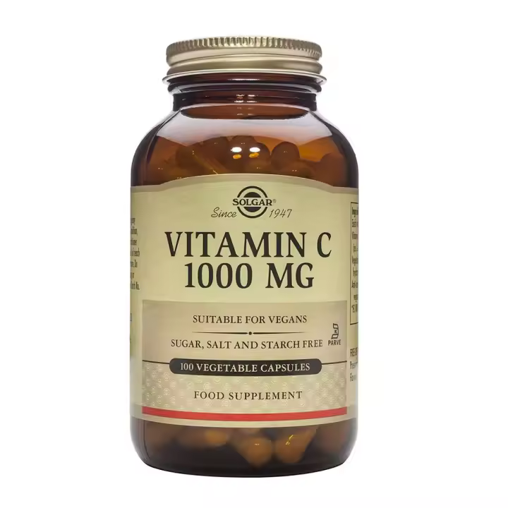 SOLGAR VITAMINA C 1000MG 100 CAPSULAS VEGETALES - 1