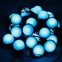 Cadena De Luces LED Festoon 10M Con 25LED Control Remoto Y APP RGB Impermeable Para Decoración De Jardín Y Navidad Iluminación Exterior - details 13
