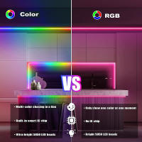 Luces Neón RGBIC Fita LED Con Sincronización De Música Bluetooth Luces LED Para TV Decorativas Inteligentes ZENGGE APP Luminoso Y Impermeable Para Dormitorio - details 12