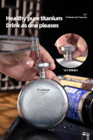 Tiartisan Botella De Bebida De Titanio Puro 180ml Ultraligera Portátil Para Camping Al Aire Libre Vino Agua Alcohol - details 4