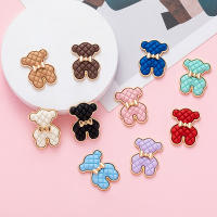 5Pcs Abalorios De Perlas Doradas Creativas Para Manualidades Joyería DIY Broche De Hoja Estilo Botón Accesorios Para Collares Y Aretes - details 10