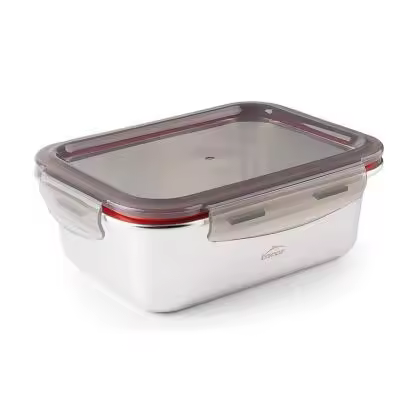 LACOR recipiente rectangular ECOINOX acero 18/10 - 1