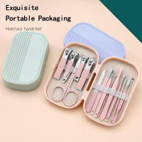 Kit De Manicura Y Pedicura De 14 Piezas En Acero Inoxidable Con Cortauñas De Borde Concavo Estilo Moderno Y Herramientas De Aseo Incluye Portátil - details 2
