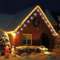 Luces De Fuego LED Con Remoto 8 Modos Estrella Brillante Para Decoraciones Exteriores Fiesta Boda Café Hogar Navidad - details 8