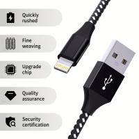 Cable De Carga Rápida USB a Lightning Certificado MFI LAIHONEN Para iPhone 14 14 plus 13 13 pro 12 12 pro 11 11 pro Xr - details 5