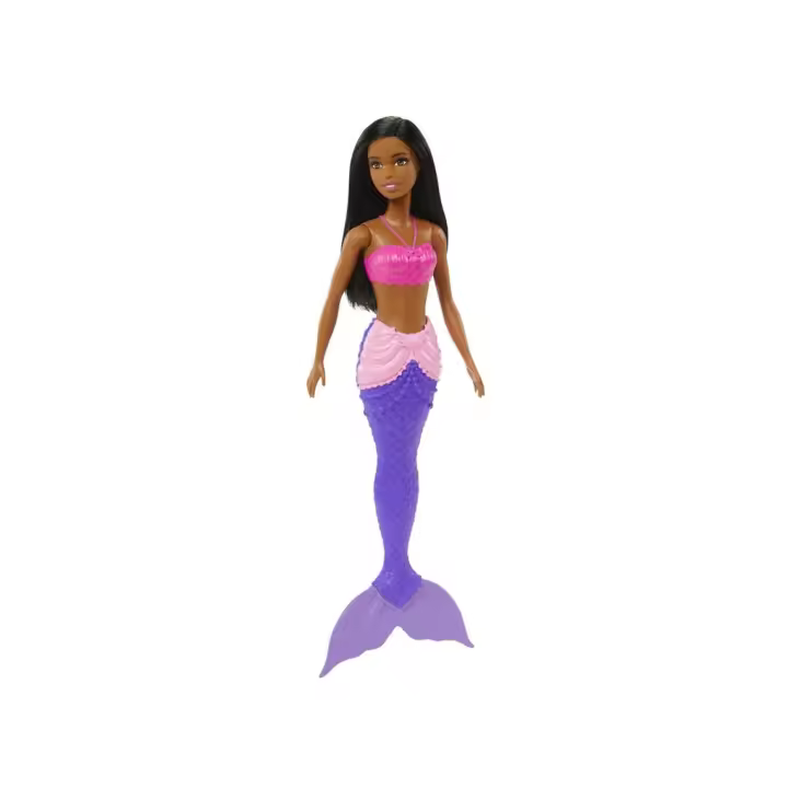 Muñeca Barbie Dreamtopia Sirena Morada 30cm - 1
