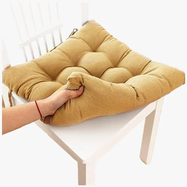 Cojín Silla jardín Cojín Silla Exterior Relleno de Algodón Cojín Decorativo de hogar 1PC 40X40CM - 1