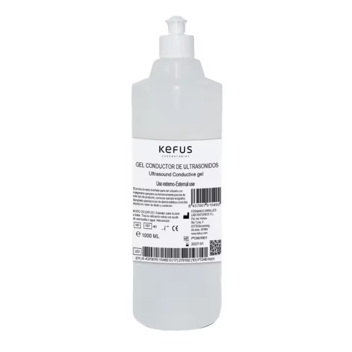 KEFUS - GEL CONDUCTOR DE ULTRASONIDOS DE 1 LITRO - 1