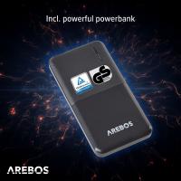 AREBOS Chaqueta Térmica Calefactable Negra Chaqueta Outdoor Unisex - details 25