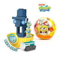 Juego De Juguetes Spongebob Squarepants Con Octopus Crab Boss Y Other Characters Bloques De Construcción De Asamblea Para Niños - details 3