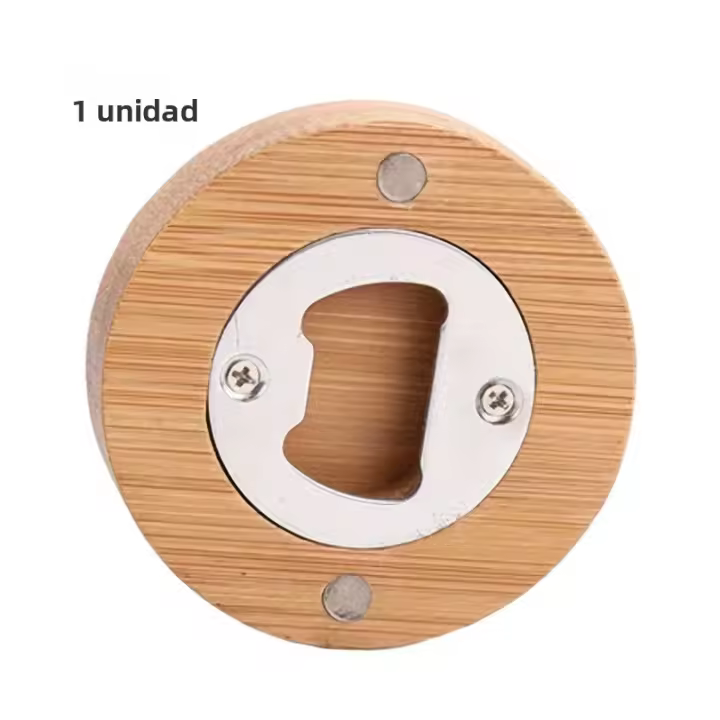 Bamboo Blank DIY Abrebotellas Eco-amigable Para Barra O Hogar Herramienta De Fiestas De Boda Para Invitados 1/10/25/40pcs - 1
